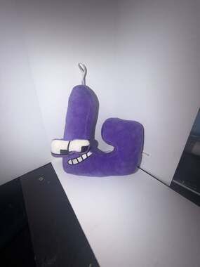 Alphabet Lore Letter G Purple Stuffed Plush Toy Doll